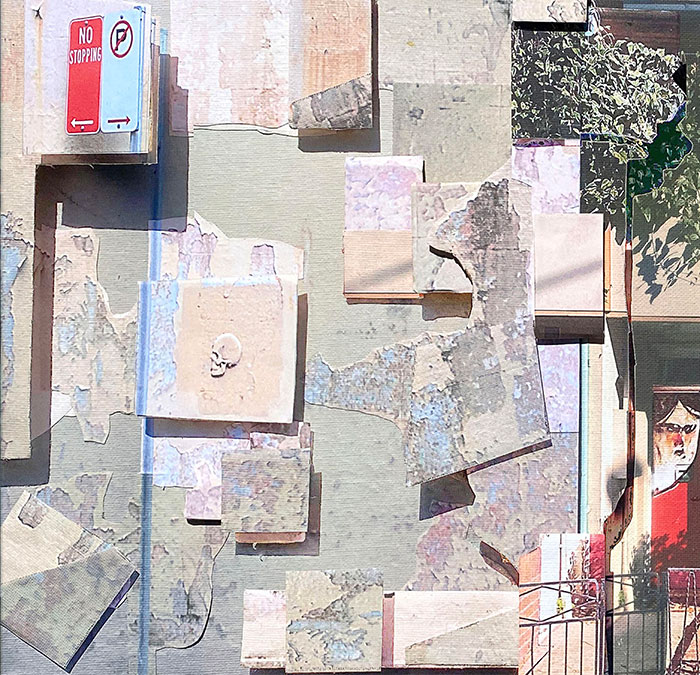Pete Smith artwork - Downtown, hometown