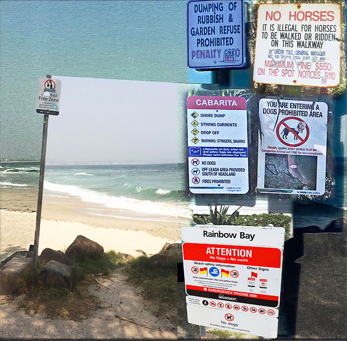 Pete Smith artwork - Beach holidays