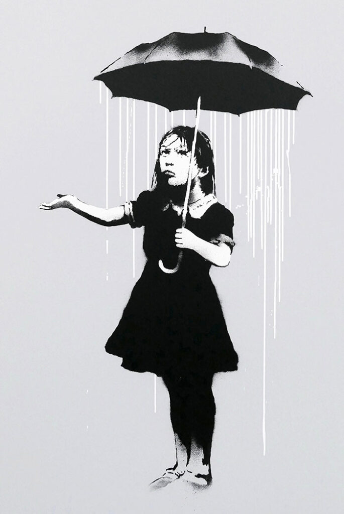 Banksy-Nola-White-rain