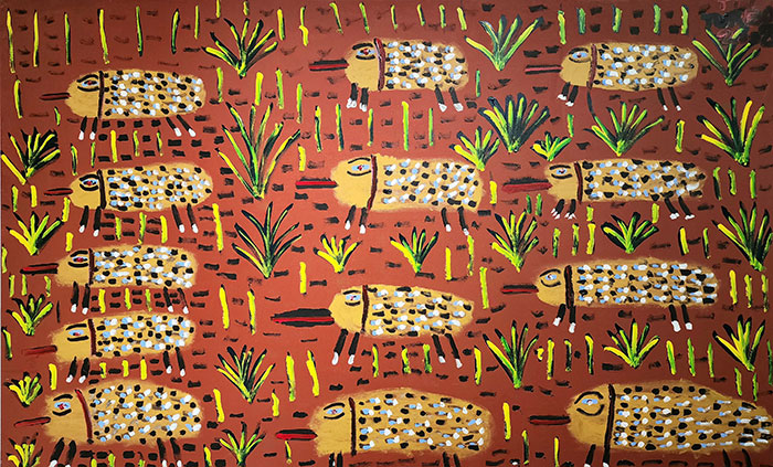 Trevor-Turbo-Brown-March-of-echidnas-@jefagallery