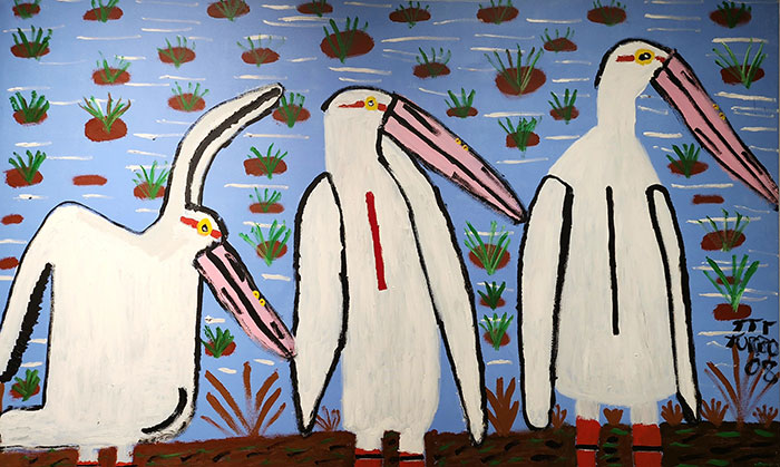 Trevor-Turbo-Brown-Pelican-family-@jefagallery.
