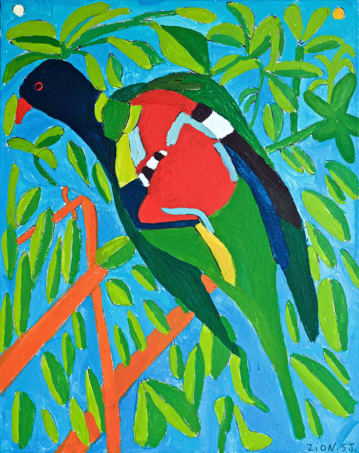 Zion Levy Stewart painting