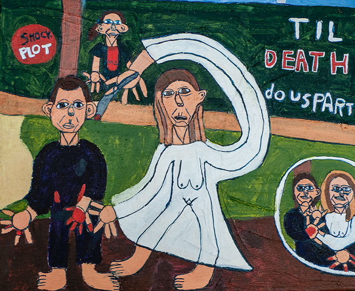 Zion Levy Stewart - painting Till Death