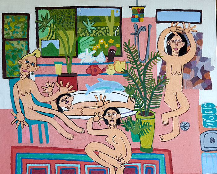 Zion Levy Stewart - Bathtime girls